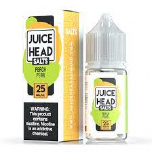 Juice Head - Peach Pear Nic Salts 30ml